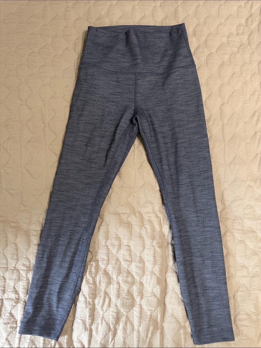 Lululemon Heathered Gray High-Rise Performance Leggings Size 6